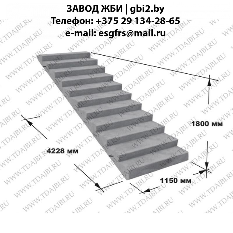 Лестничные марши ЛМ 18.12